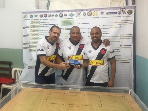 2º Colocado - Vasco da Gama - Weber Gomes, Hallisson e Robson Marfa