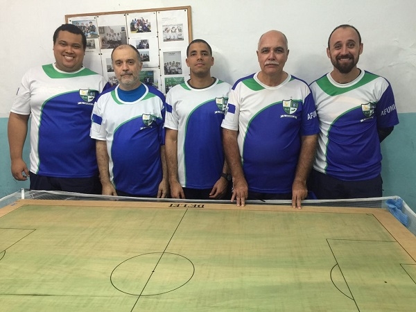 4º Colocado - AFUMIG/Socila Ramos Clube - Bruno Di Paola, Alexandre Dantas, Thiago, Julio Nogueira e Gabriel Barbosa