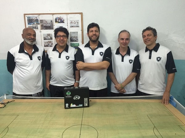 5º Colocado - Botafogo - José Waner, Marcos Moyses, Luciano Gouveia, Leonardo Meirelles e Luis Saboia