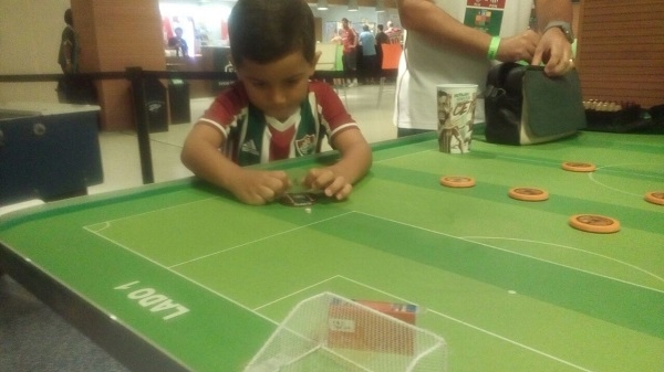 Fluminense no Maracanã em dia jogo contra a Ponte Preta