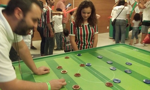 Fluminense no Maracanã em dia jogo contra a Ponte Preta