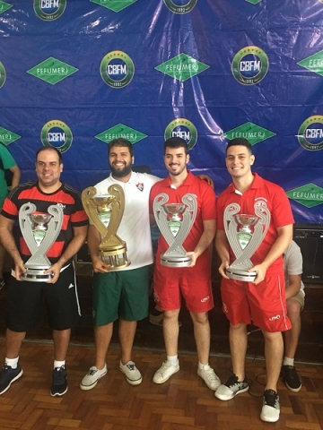 2º Ronald Neri (CRF), 1º Brayner Wertmuller (FFC), 3º Vitor Praça (AFC) e 4º Diogo Praça (AFC)