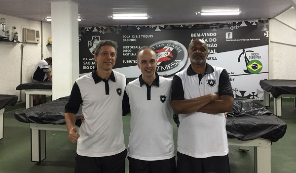 Botafogo F.R.: Saboia, Luciano e Waner