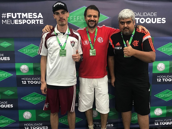 2º Vinicius Abreu (FFC), 1º Moacir (AFC) e 3º Christofer Pereira (CRF)