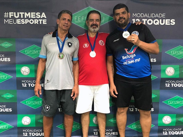 Pódio Máster Prata - 3º PC (BFR), 1º Naldo Cantuária (AFC) e 2º Carlos Mesquita (FMN) Pódio Máster Prata - 3º PC (BFR), 1º Naldo Cantuária (AFC) e 2º Carlos Mesquita (FMN)