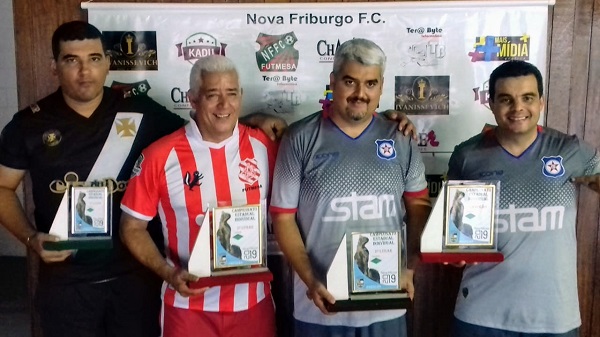 4º Abel Cêpa (CRVG), 3º Jaime Pereira (BAC), 2º Christofer Pereira (FAC) e 1º Clóvis Couto (FAC) 4º Abel Cêpa (CRVG), 3º Jaime Pereira (BAC), 2º Christofer Pereira (FAC) e 1º Clóvis Couto (FAC)