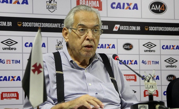 Eurico Miranda. Foto: Paulo Fernandes (VASCO.COM.BR)