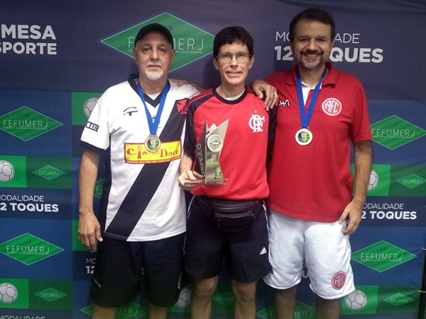 3º Ramos (CRVG), 1º Armando (CRF) e 2º Moacir (AFC) 3º Ramos (CRVG), 1º Armando (CRF) e 2º Moacir (AFC)