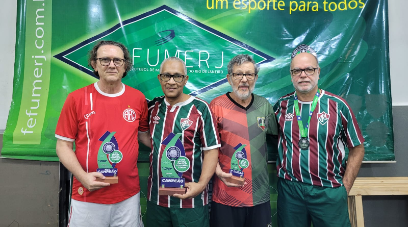 MARCO ANTÔNIO (FLUMINENSE) É CAMPEÃO DA 1ª ETAPA DO ESTADUAL MÁSTER 2024