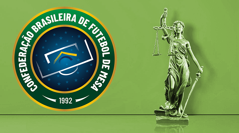 A CBFM INFORMA OS MEMBROS DO SUPREMO TRIBUNAL DE JUSTIÇA DESPORTIVA DO FUTEBOL DE MESA