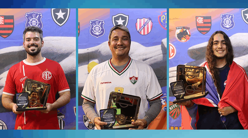 ESTADUAL INDIVIDUAL 2025: FESTA DE AMERICA, FLUMINENSE E AAL FUTMESA NA SEGUNDA ETAPA