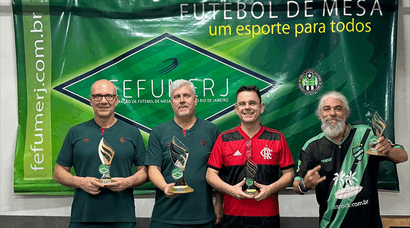 PAULINHO QUARTARONE (FLUMINENSE) É O CAMPEÃO ESTADUAL DE DADINHO RETRÔ 2025