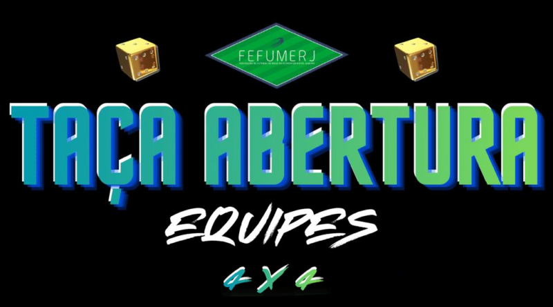TAÇA ABERTURA DE EQUIPES DA REGRA DADINHO ABRE A TEMPORADA 2026
