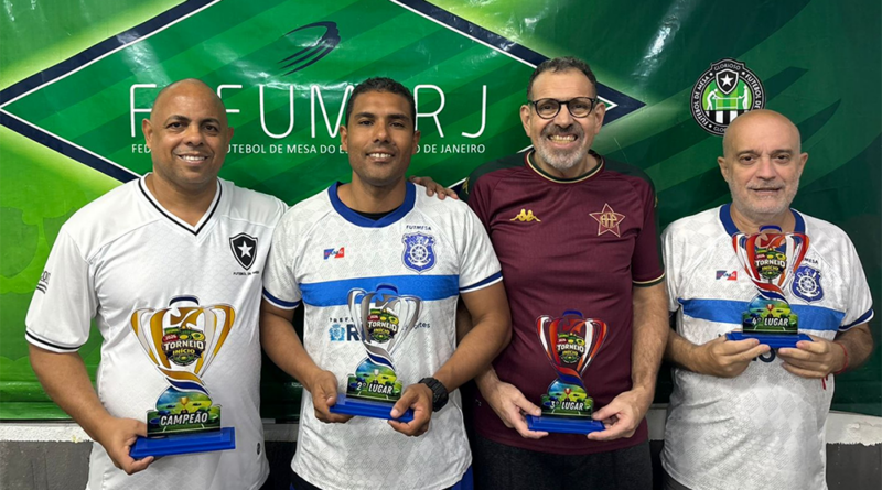 ROBSON MARFA (BOTAFOGO) VENCE O TORNEIO INÍCO 2026 DE 1 TOQUE CAVADO