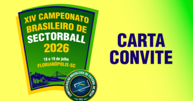 XIV CAMPEONATO BRASILEIRO DE SECTORBALL – CARTA CONVITE