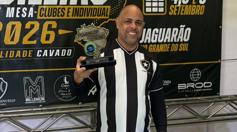 A CONSAGRAÇÃO DE ROBSON MARFA (BOTAFOGO) – CAMPEÃO BRASILEIRO 2026 DE SÊNIOR CAVADO